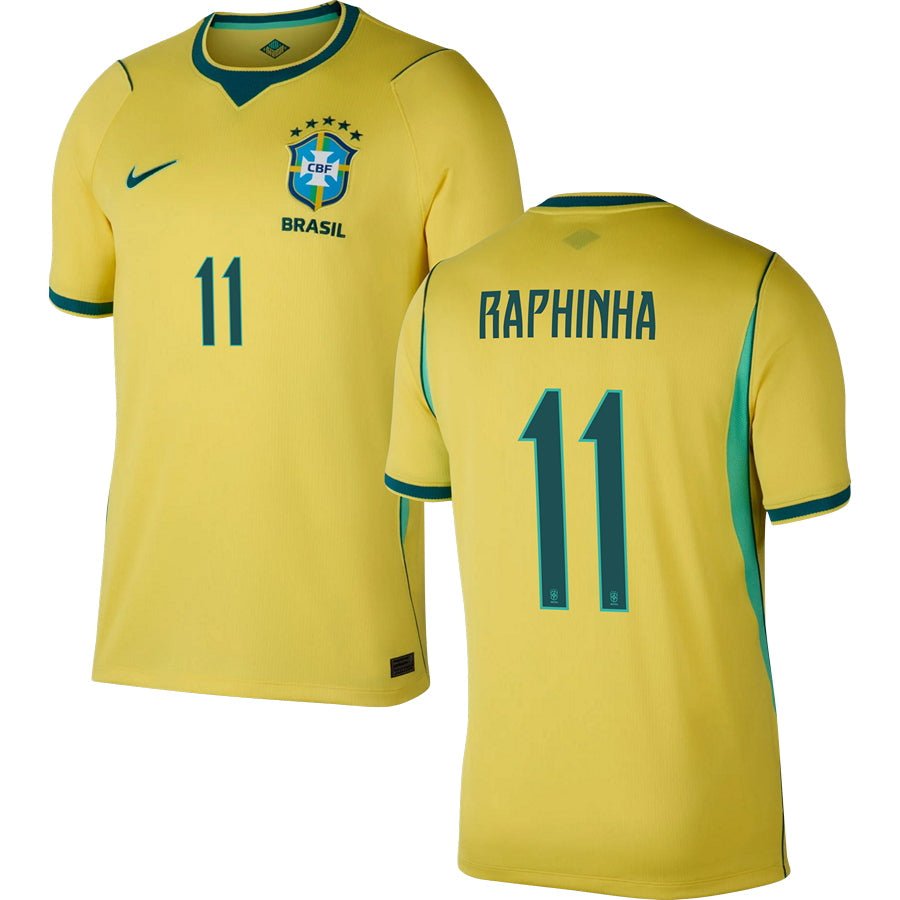 Raphinha Brazil Home Jersey 2026 - Yellow