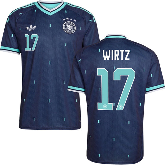 Florian Wirtz Germany Away Jersey 2026 - Blue Black