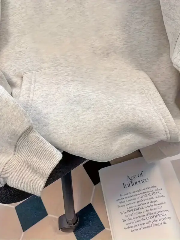 Cat Print Hoodie - Image 3