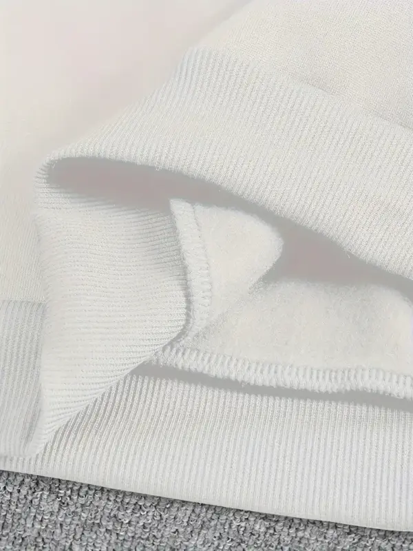 Men's Cozy Pullover Sweatshirt with Kangaroo Pocket And Letter Print - Image 3